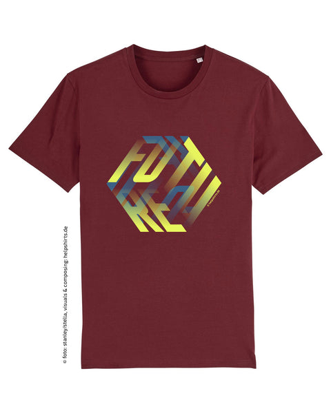 Bio T-Shirt, 3D-Cube Future