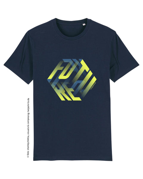 Bio T-Shirt, 3D-Cube Future