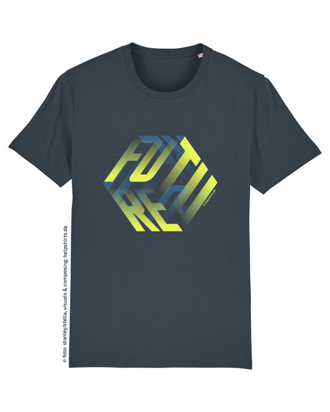 Bio T-Shirt, 3D-Cube Future