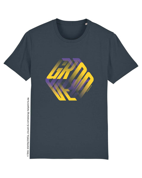 Bio T-Shirt, 3D-Cube Groove