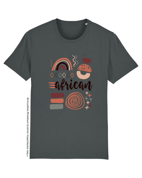 Bio T-Shirt, African Ornaments 1