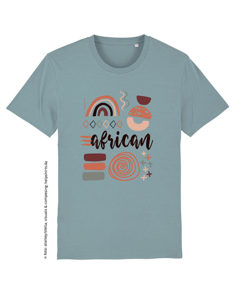 Bio T-Shirt, African Ornaments 1