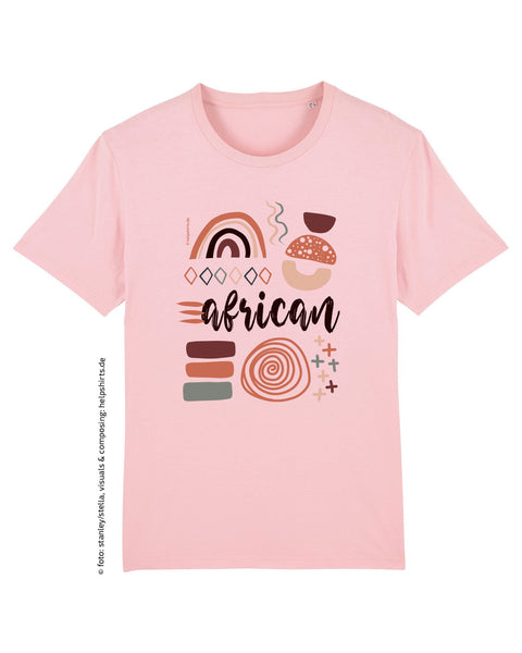 Bio T-Shirt, African Ornaments 1