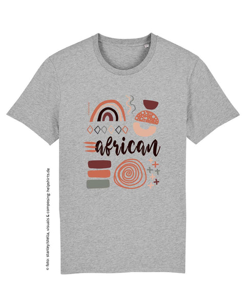 Bio T-Shirt, African Ornaments 1