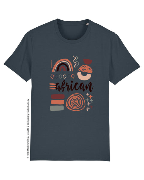 Bio T-Shirt, African Ornaments 1
