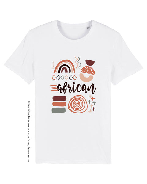 Bio T-Shirt, African Ornaments 1