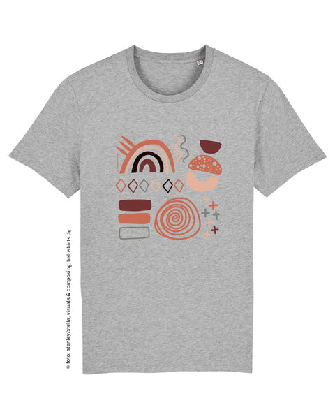 Bio T-Shirt, African Ornaments 2