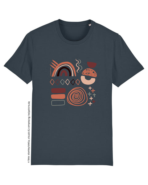 Bio T-Shirt, African Ornaments 2