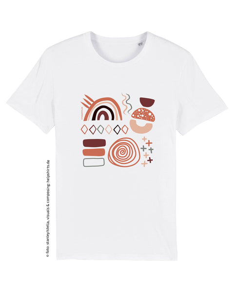 Bio T-Shirt, African Ornaments 2