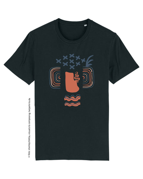 Bio T-Shirt, African Ornaments 3