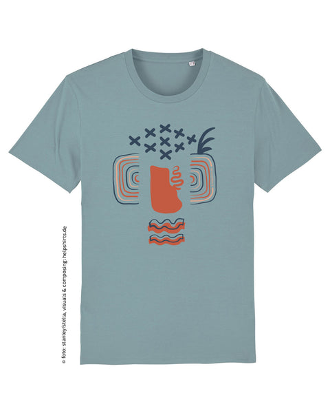 Bio T-Shirt, African Ornaments 3