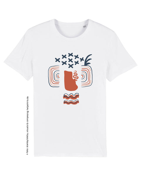 Bio T-Shirt, African Ornaments 3