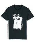 Bio T-Shirt, StreetArt FistWorld white