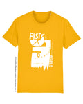 Bio T-Shirt, StreetArt FistWorld white