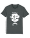 Bio T-Shirt, StreetArt Angry white
