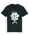 Bio T-Shirt, StreetArt Angry white