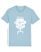 Bio T-Shirt, StreetArt Angry white