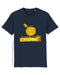Bio T-Shirt, StreetArt Freedom gold