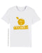 Bio T-Shirt, StreetArt Freedom gold