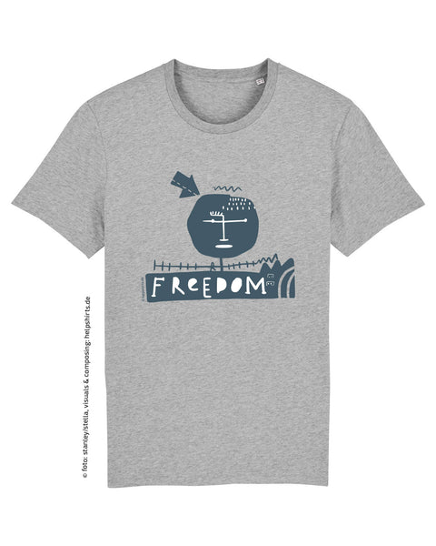 Bio T-Shirt, StreetArt Freedom