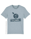 Bio T-Shirt, StreetArt Freedom