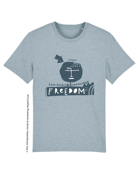 Bio T-Shirt, StreetArt Freedom