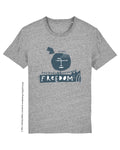 Bio T-Shirt, StreetArt Freedom
