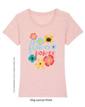 Bio T-Shirt, FlowerPower 1