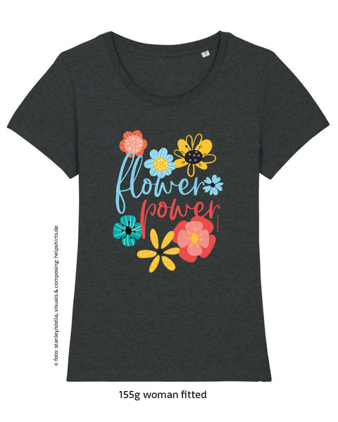 Bio T-Shirt, FlowerPower 1