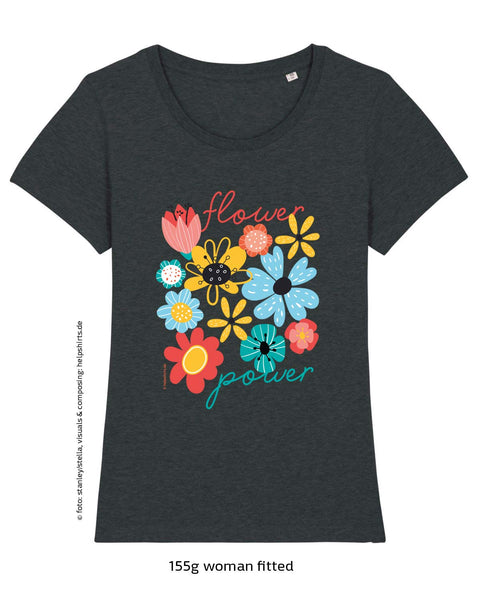 Bio T-Shirt, FlowerPower 2