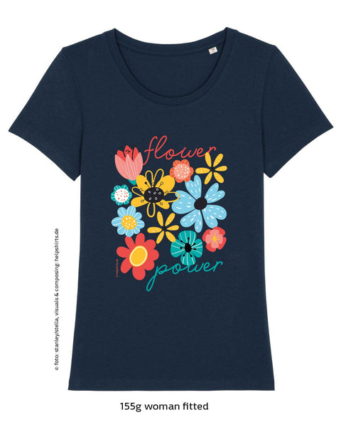 Bio T-Shirt, FlowerPower 2