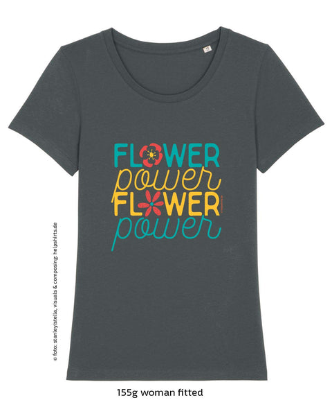 Bio T-Shirt, FlowerPower 3