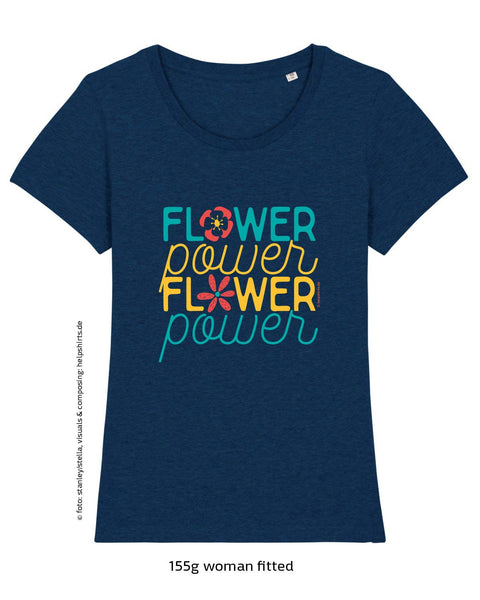 Bio T-Shirt, FlowerPower 3