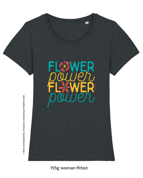 Bio T-Shirt, FlowerPower 3