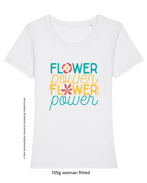 Bio T-Shirt, FlowerPower 3