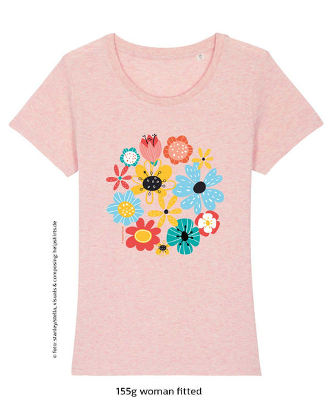 Bio T-Shirt, FlowerPower 4