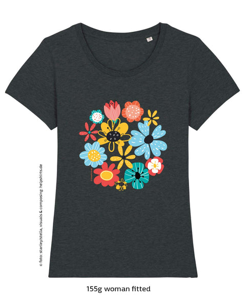 Bio T-Shirt, FlowerPower 4