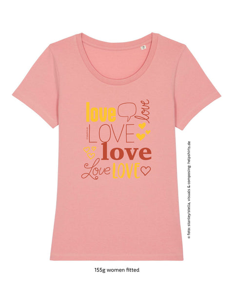 Bio T-Shirt, Love 3