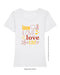 Bio T-Shirt, Love 3